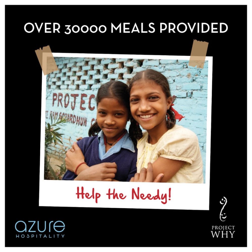 Azure Hospitality X Project Why have provided over 30,000 meals