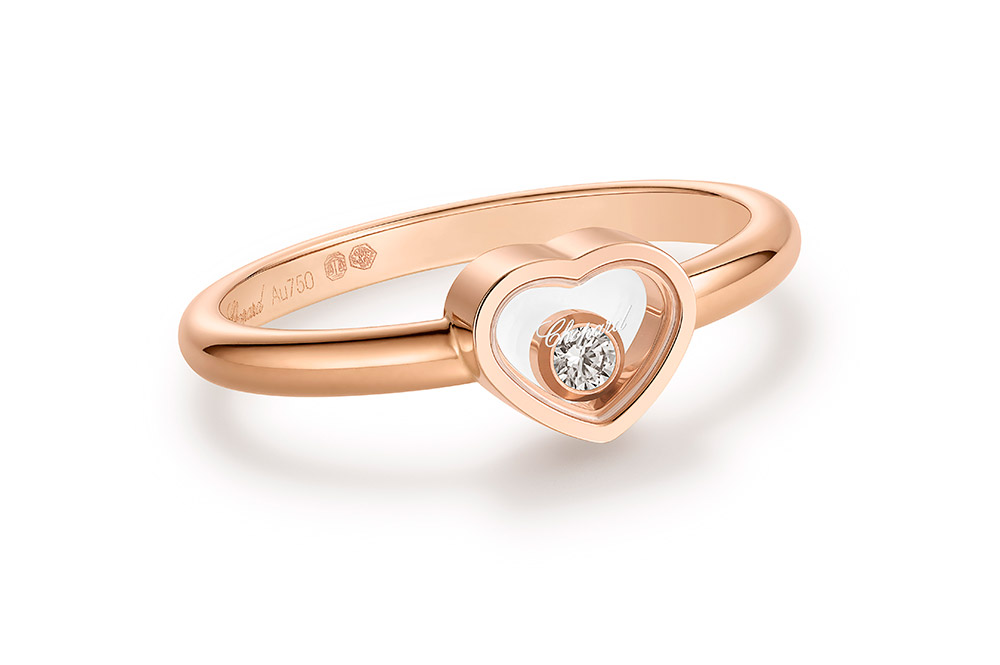 Chopard's My Happy Hearts diamond ring