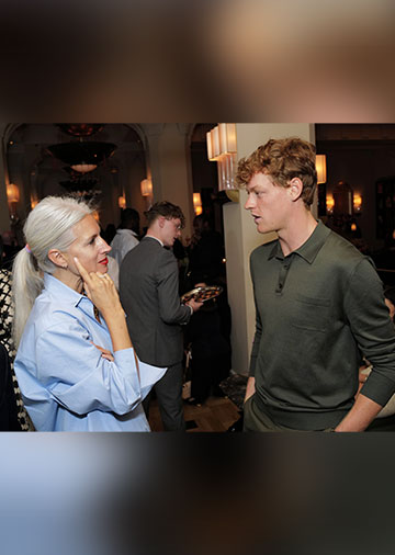 A Private Dinner for Jannik Sinner