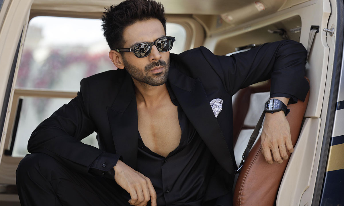 kartik aaryan wears franck muller in his latest bollywood film